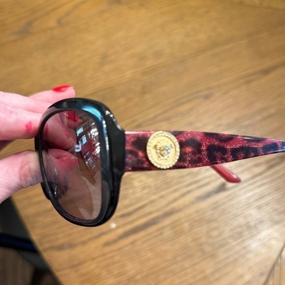 Versace Medusa Sunglasses 2015 Pink Cheetah Print